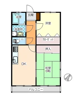 Newグランパル立石【1階】の間取り