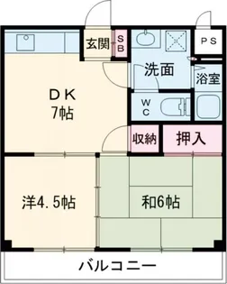 ロゼ松縄町【3階】の間取り