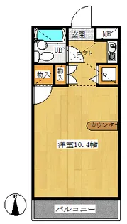 サンモール鶴瀬II【2階】の間取り