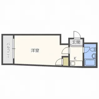 北海道札幌市中央区北一条西20【マンション】の間取り