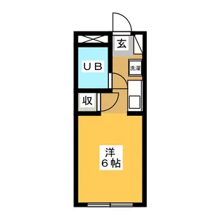 メゾン・ド・ヴェール【2階】の間取り