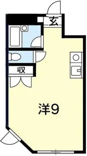 1Rの間取り画像