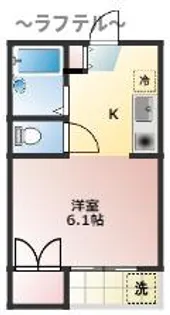 シュロスハイム【1階】の間取り