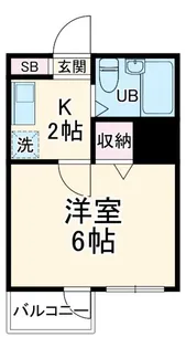 マンション川口【3階】の間取り