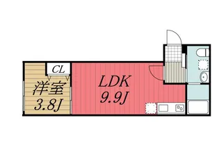 CoCoSakura【2階】の間取り