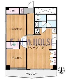 石黒ビル【6階】の間取り