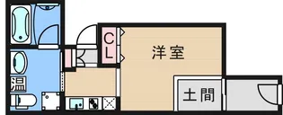 スタジオ・イッツ【2階】の間取り