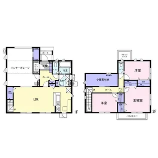 千葉県木更津市羽鳥野4【一戸建】の間取り