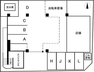 大阪府大阪市東住吉区鷹合2【マンション】の間取り