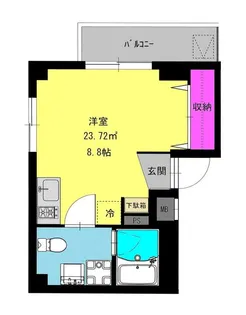 b’CASA Albion【3階】の間取り