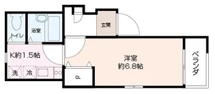 神奈川県横浜市南区万世町1【アパート】の間取り