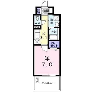 福岡県北九州市八幡東区春の町1【マンション】の間取り