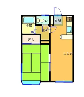 神奈川県逗子市小坪1【アパート】の間取り