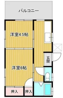 ハイツ桜台【1階】の間取り