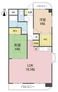 サンメゾンTOYO【3階】の間取り