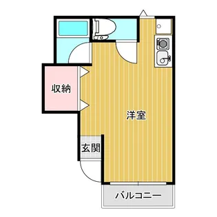 ミースティアラ【1階】の間取り