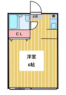 埼玉県所沢市喜多町【アパート】の間取り
