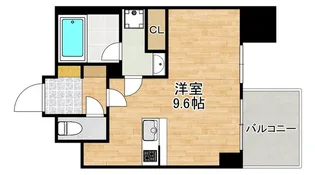 大阪府大阪市東住吉区北田辺1【マンション】の間取り