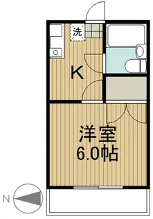 ドエル北山【2階】の間取り