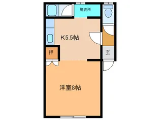 シュガータウンII【1階】の間取り