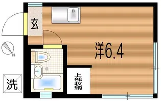 東京都杉並区方南1【アパート】の間取り