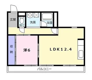 エスポア21【3階】の間取り