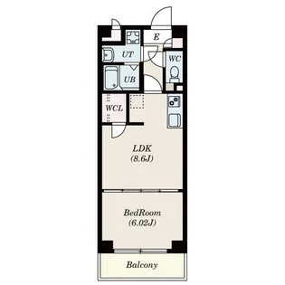 S-FORT 津新町【11階】の間取り