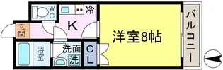 いずみガーデン【2階】の間取り