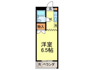 シティハウス四条烏丸【2階】の間取り