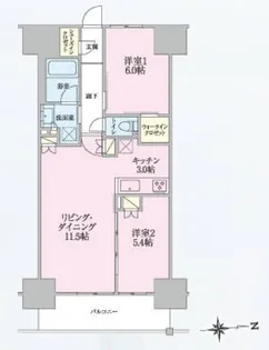 トラープランド翠命館【3階】の間取り