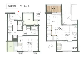Dorf Okamachi【1階】の間取り