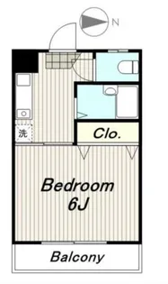 リベール多摩【3階】の間取り