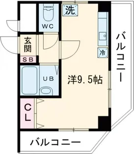 リベール学芸大学【4階】の間取り