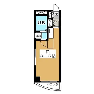 ☆カーサフジイ2【3階】の間取り
