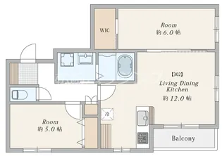 (仮称)ARM新井薬師前【3階】の間取り