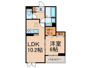 オークビレッジ【1階】の間取り