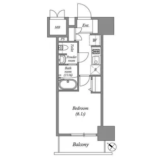 オーパスホームズ南行徳【7階】の間取り
