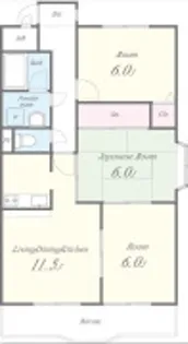 ベルドミール【5階】の間取り