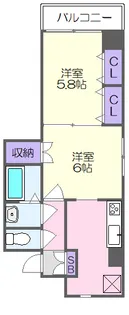 ルナピエーナ【1階】の間取り