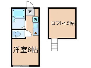 サン・クレール白鷺【1階】の間取り
