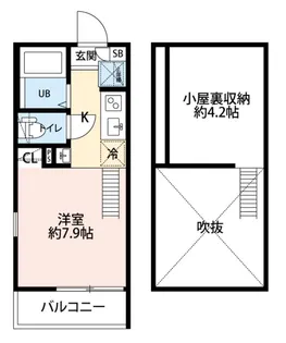 グランクオール蕨南町【3階】の間取り