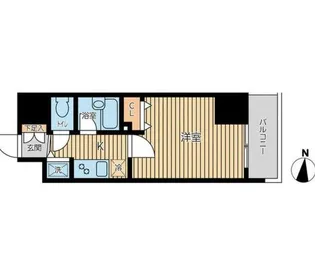 CITY SPIRE両国【9階】の間取り