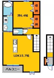 プルマージュ【2階】の間取り