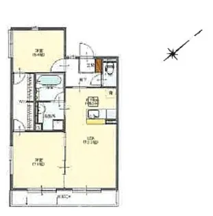 サンレガーロ久喜中央I【2階】の間取り