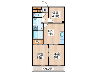 R&S SATOH BLD【1階】の間取り
