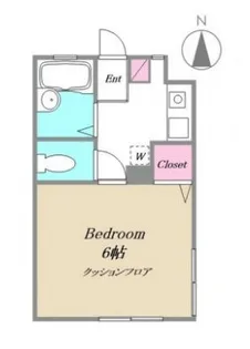 イーストプロスパ【1階】の間取り