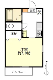 T.FLAT【1階】の間取り