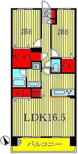 プレミアムフォレスト柏【11階】の間取り