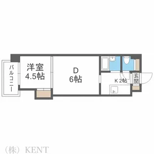 サングローリー【4階】の間取り