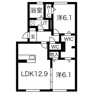 IMPERIAL【2階】の間取り